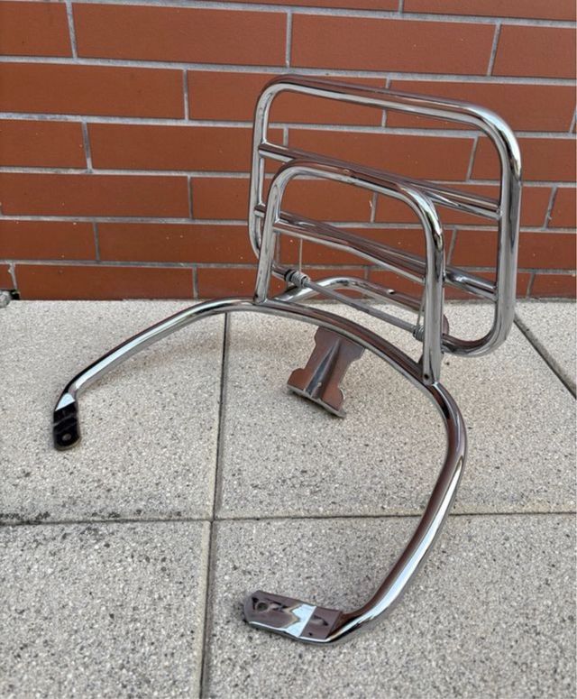 Portaequipajes Vespa Sprint/Primavera/LX/S Cromado