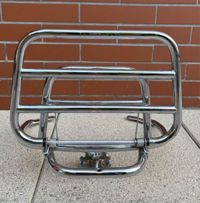 Portaequipajes Vespa Sprint/Primavera/LX/S Cromado
