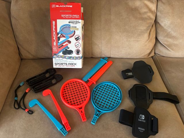 Pack Accesorios Nintendo Switch Blackfire