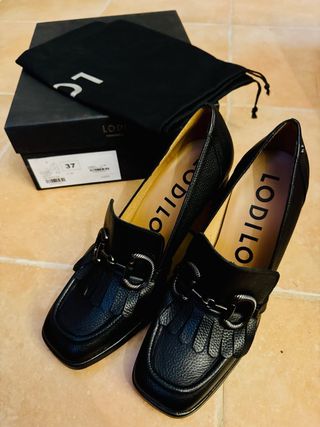 Zapatos Lodi Talla 37 Negros