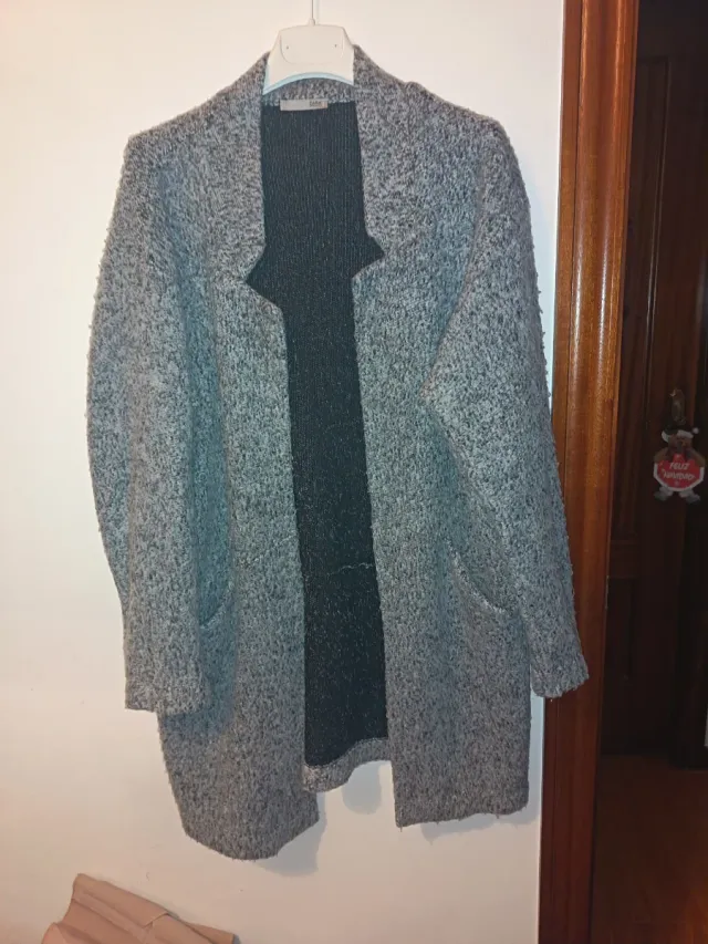 Abrigo Zara Gris