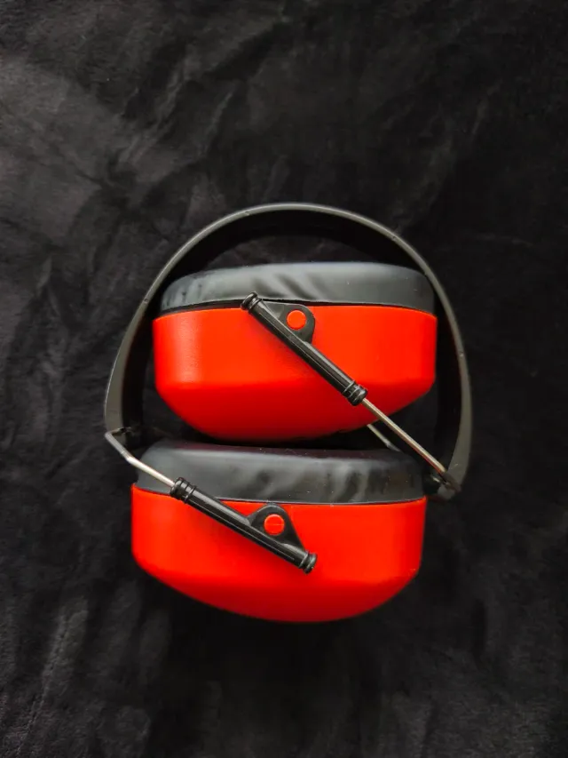 Cascos de Insonorización Rojo