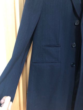 Abrigo Gant azul marino hombre