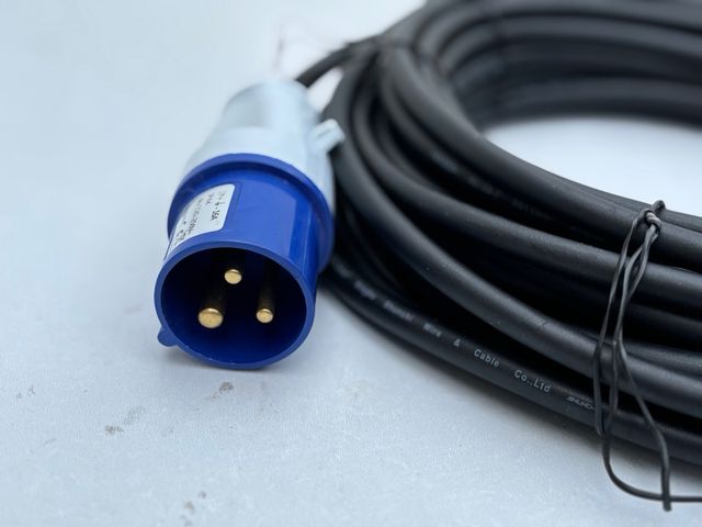 cable Alargador corriente autocaravana 15 metros