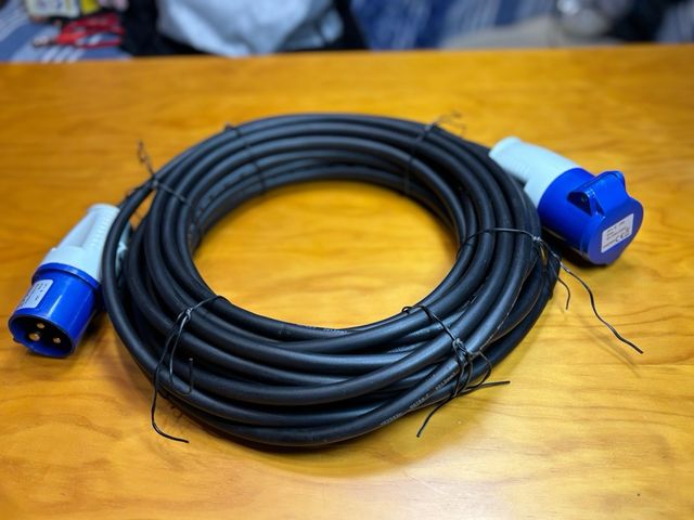 cable Alargador corriente autocaravana 15 metros