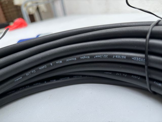 cable Alargador corriente autocaravana 15 metros