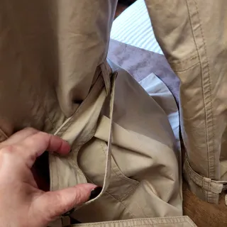 Gabardina beige Zara