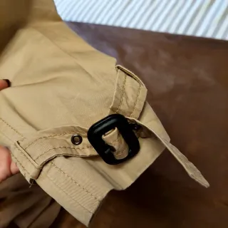 Gabardina beige Zara