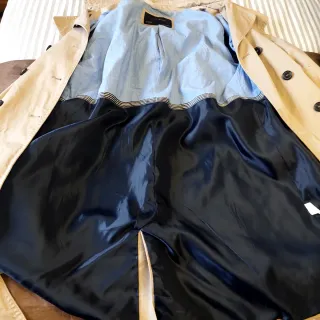 Gabardina beige Zara