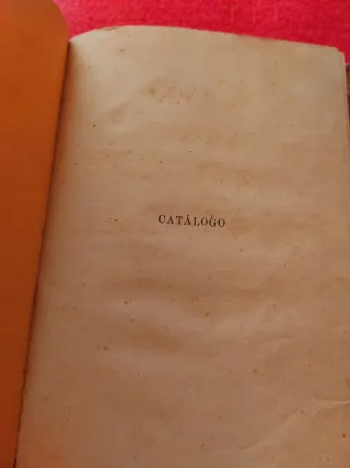Libro antiguo 1876 catalogo Exposición GBArtes.