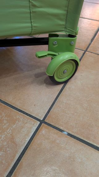 Lettino/Box Viaggio Infantastic Verde