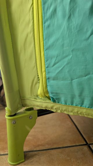 Lettino/Box Viaggio Infantastic Verde