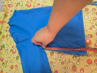 Blusa manga larga Primark azul Talla S