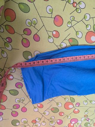 Blusa manga larga Primark azul Talla S