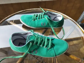 Zapatillas Fred Perry Hombre Verdes
