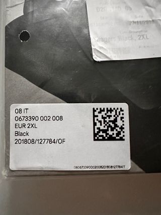 2 Collant H&M TG 2XL (IT 54, UK 22/26)