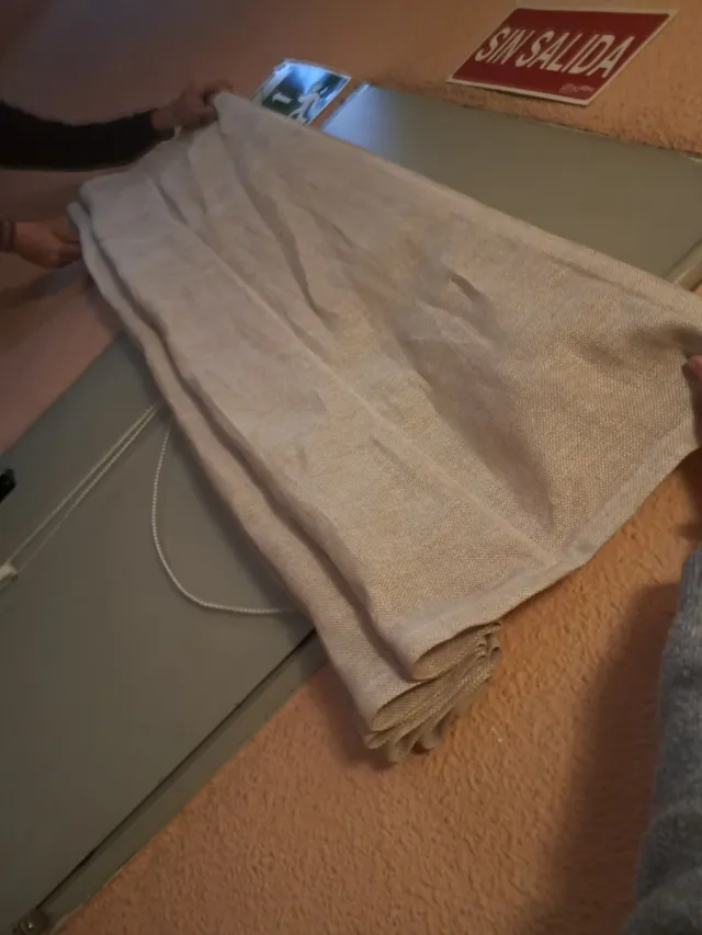 Estor enrollable beige