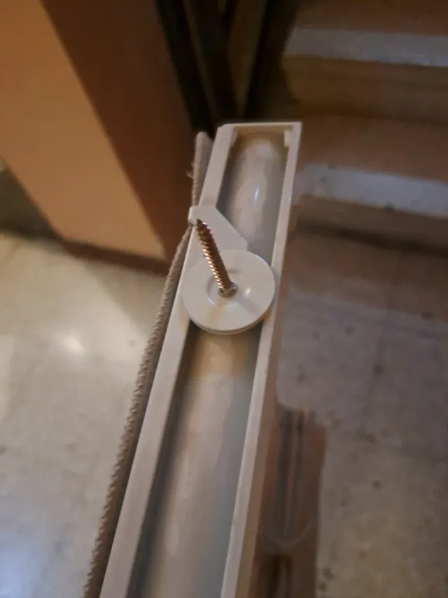 Estor enrollable beige