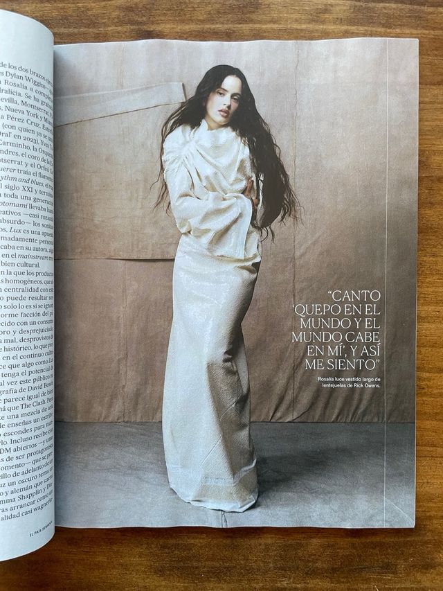 Revista El País Semanal Rosalía