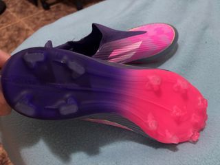 Botas de fútbol Adidas Morado/Rosa