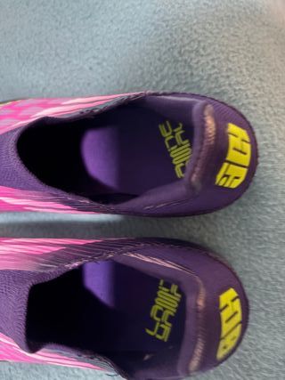 Botas de fútbol Adidas Morado/Rosa