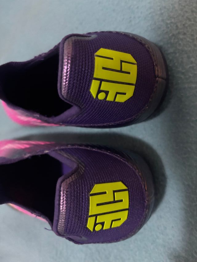 Botas de fútbol Adidas Morado/Rosa