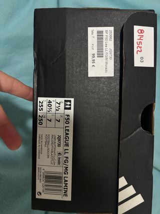 Botas de fútbol Adidas Morado/Rosa