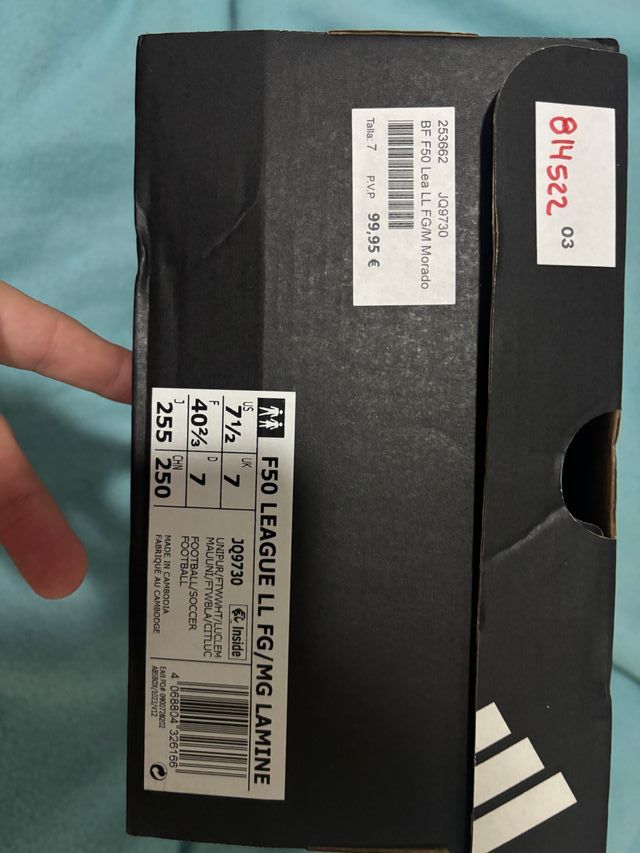 Botas de fútbol Adidas Morado/Rosa