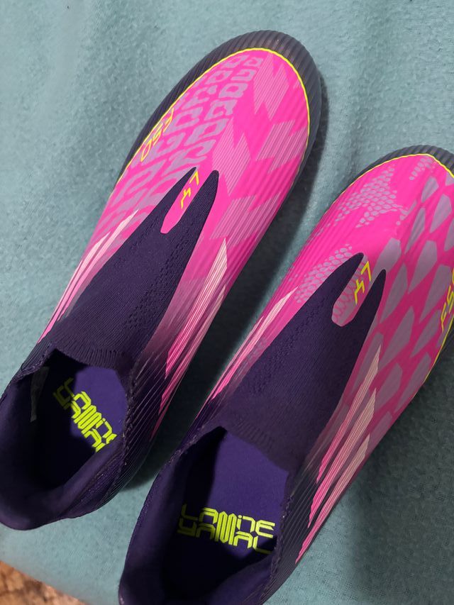 Botas de fútbol Adidas Morado/Rosa