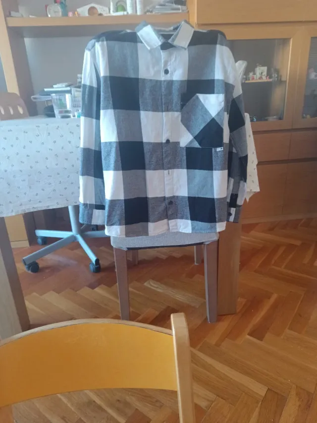 Camisa de cuadros para niño Zara