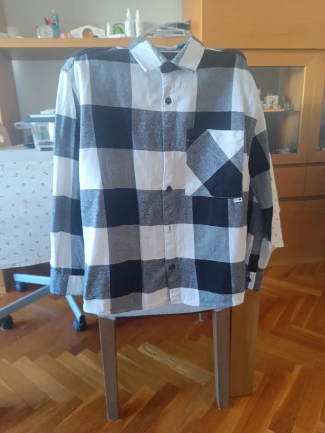 Camisa de cuadros para niño Zara