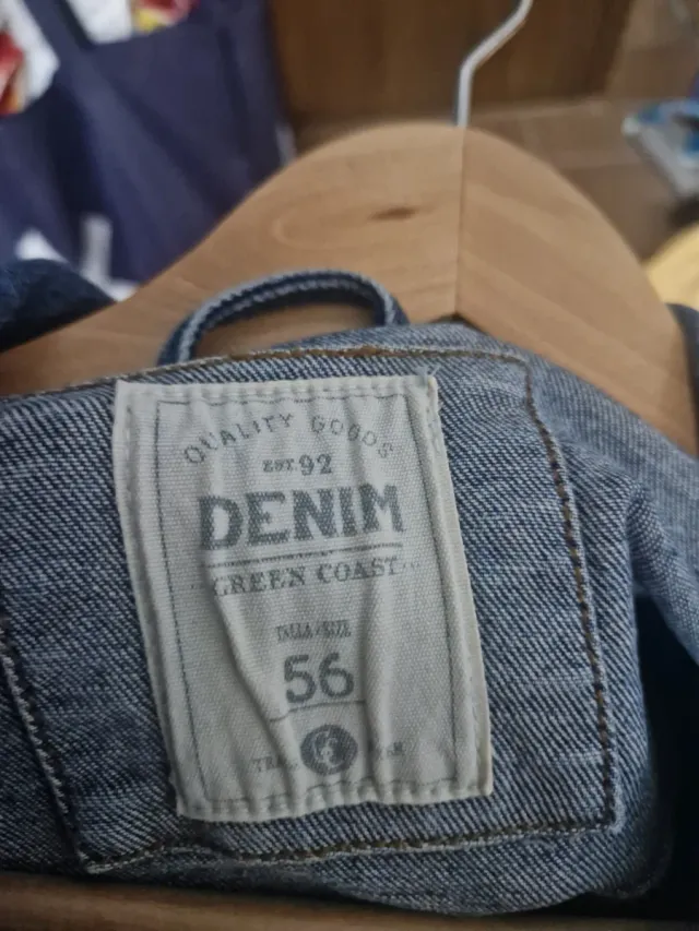 Cazadora Vaquera Green Coast Talla 56