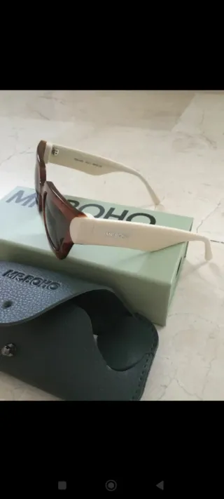 Gafas de sol Mr. Boho Frelard Marrón/Blanco