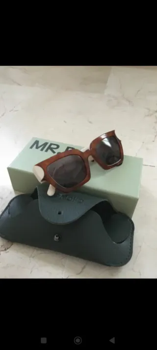 Gafas de sol Mr. Boho Frelard Marrón/Blanco