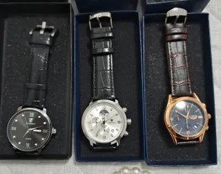 5 Orologi: 2 Cronografi, 3 Solo Tempo