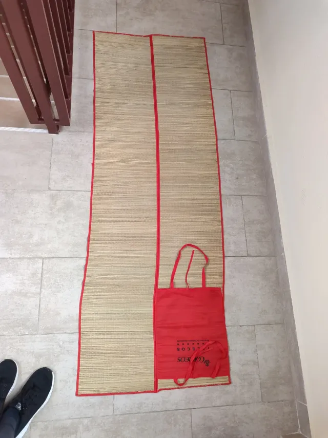 Esterilla de playa plegable convertible en bolso