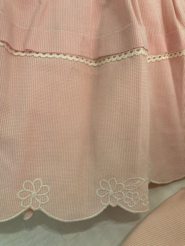 Conjunto niña 3 piezas bordadas talla 4 marca tiza