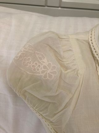 Conjunto niña 3 piezas bordadas talla 4 marca tiza