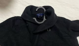 Jersey Fred Perry cuello alto negro