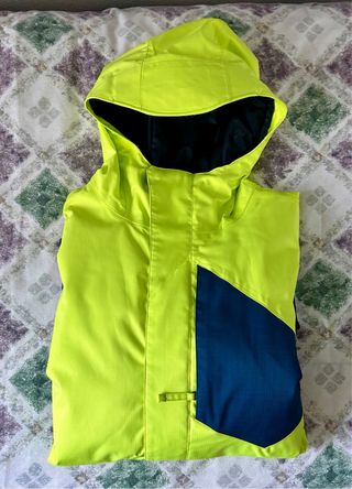 Anorak Volcom Amarillo y Azul de hombre talla L
