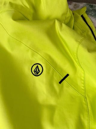 Anorak Volcom Amarillo y Azul de hombre talla L