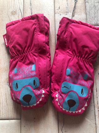 Manoplas esquí Wedze 3-4 años