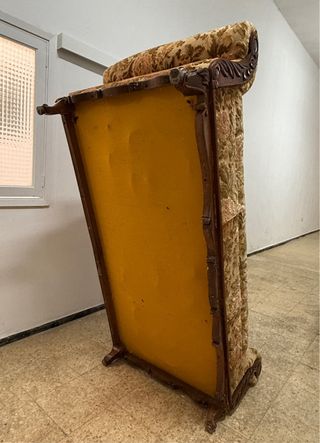 Sofá antiguo estilo Victoriano o Luis XV
