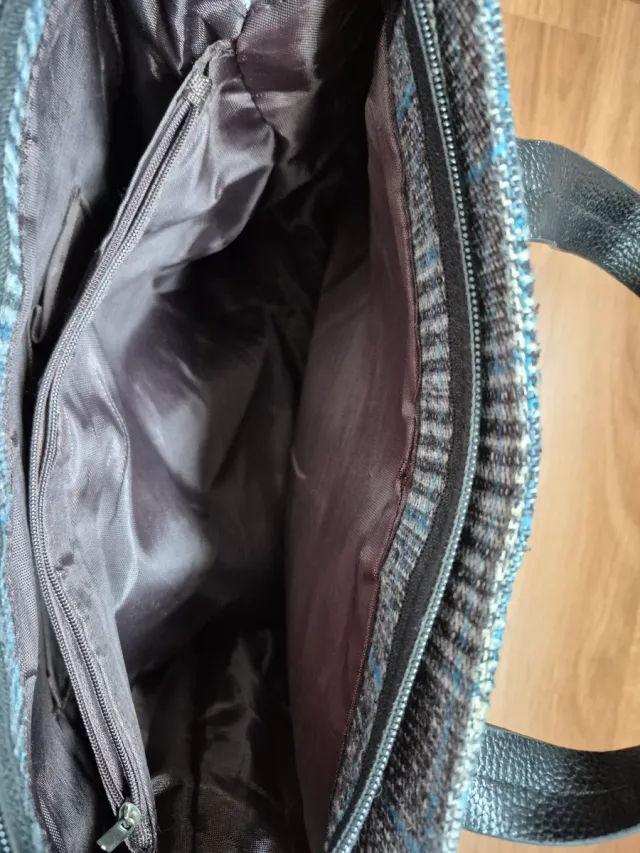 Bolso vintage gran capacidad aplicación tigre