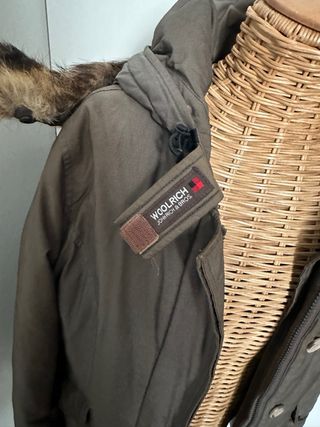 Woolrich Parka Verde Oliva Taglia XS