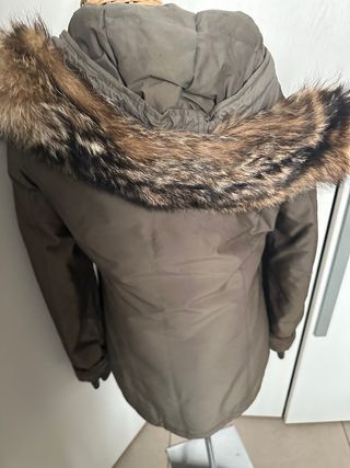 Woolrich Parka Verde Oliva Taglia XS