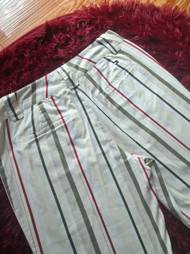 Pantalones Tommy Hilfiger Talla XS Rayas
