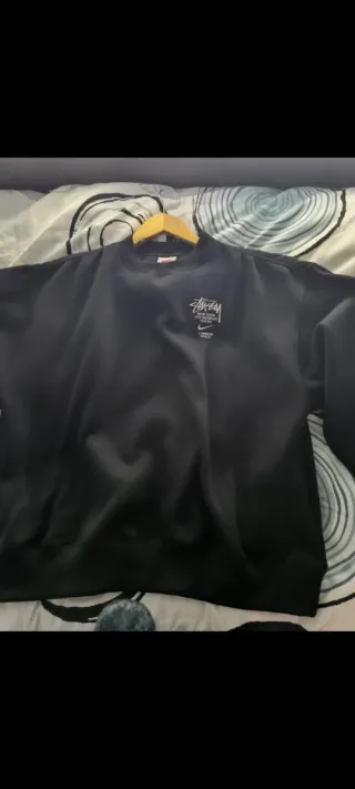 Sudadera Stüssy x Nike Negra
