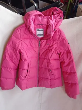 Abrigo Tommy Hilfiger rosa talla M