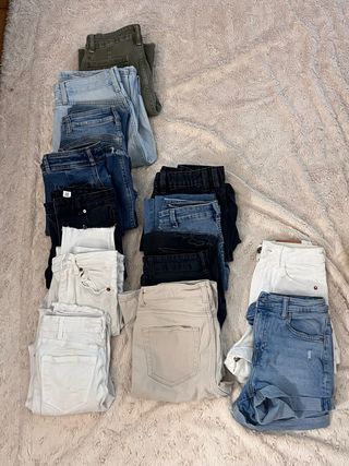 Lote Vaqueros Varias Marcas Talla 32